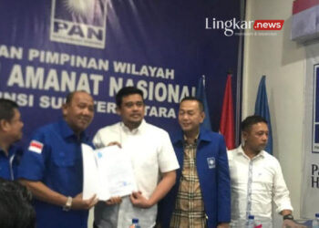 PAN Serahkan Surat Tugas kepada Bobby untuk Maju Pilkada
