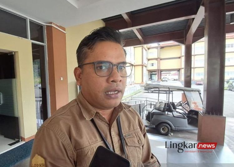 Kepala Pemantapan Kawasan Hutan dan Tata Lingkungan (BPKHTL) Wilayah XVII Manokwari, Monang P Hasibuan. (Antara/Lingkar.news)