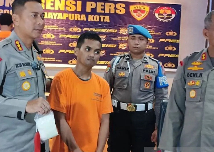 Polresta Jayapura Gagalkan Peredaran Sabu-Sabu Senilai Rp 1,3 Miliar