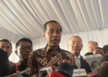 Presiden Joko Widodo (Jokowi) saat menyampaikan keterangan seputar peretasan Pusat Data Nasional Sementara (PDNS) Surabaya, Rabu, 3 Juli 2024. (Antara/Lingkar.news)