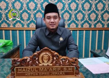 Ketua Dewan Perwakilan Rakyat Daerah (DPRD) Kabupaten Jepara, Haizul Ma'arif. (Tomi Budianto/Lingkar.news)