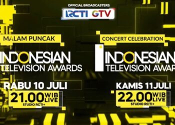 POSTER: Poster acara malam puncak dan concert celebration Indonesian Television Award 2024. (RCTI/Lingkar.news)