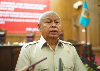 Ketua DPC Gerindra Pati, Hardi. (Arif Febriyanto/Lingkar.news)