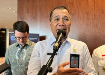 Direktur Jenderal HAM Kementerian Hukum dan HAM, Dhahana Putra, usai membuka Rapat Koordinasi GTN BHAM di Jakarta, Rabu, 31 Juli 2024(Antara/Lingkar.news)