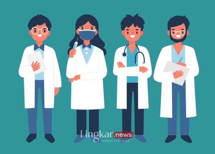 ILUSTRASI: Tim dokter spesialis. (Freepik/Lingkar.news)