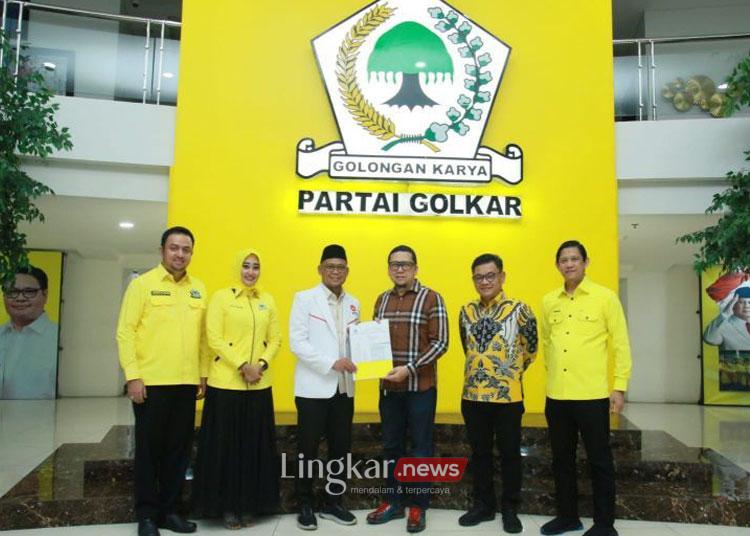 Imam-Ririn Resmi Kantongi SK DPP Golkar Maju Pilkada Depok