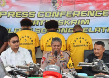Jaringan Pencurian Sepeda Motor di Sorong Selatan Berhasil Diringkus