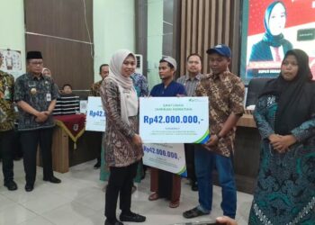 12.000 Pekerja Rentan di Demak Dapat Bantuan Premi JKK dan JKM