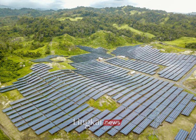 ILUSTRASI: Panel surya sebagai salah satu produk energi baru terbarukan (EBT). (Kementerian ESDM/Lingkar.news)