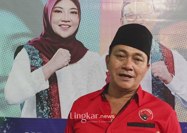 Ketua Tim Pemenangan Vivit-Umam, Ridwan. (Setyo Nugroho/Lingkar.news)
