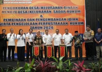 Gaet Investor, Pemprov Maluku Utara Kukuhkan 52 Desa-Kelurahan Sadar Hukum