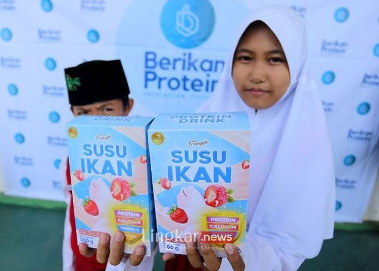 Digadang Jadi Menu Makan Siang Bergizi, Besar Mana Kandungan Susu Ikan dengan Susu Sapi?