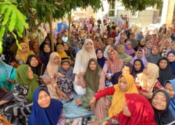 Calon Bupati Rembang Vivit Dinarini Jaring Aspirasi Warga Labuhan Kidul