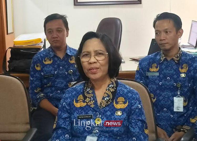Kepala Bidang Hubungan Industri Dinas Tenaga Kerja dan Transmigrasi Jawa Tengah, Ratna Dewajati. (Rizky Syahrul/Lingkar.news)