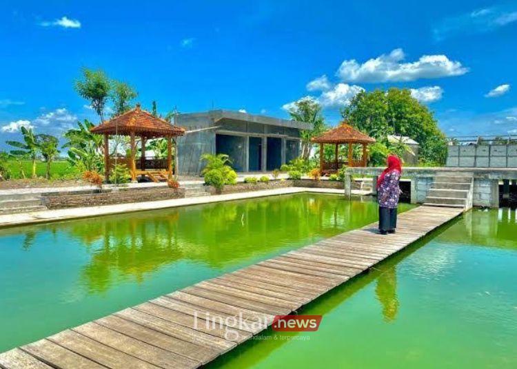 POTERT: Salah satu destinasi wisata pemancingan di Desa Wisata Kunir, Kecamatan Dempet Kabupaten Demak. (Dok. Dinparta Demak/Lingkar.news)