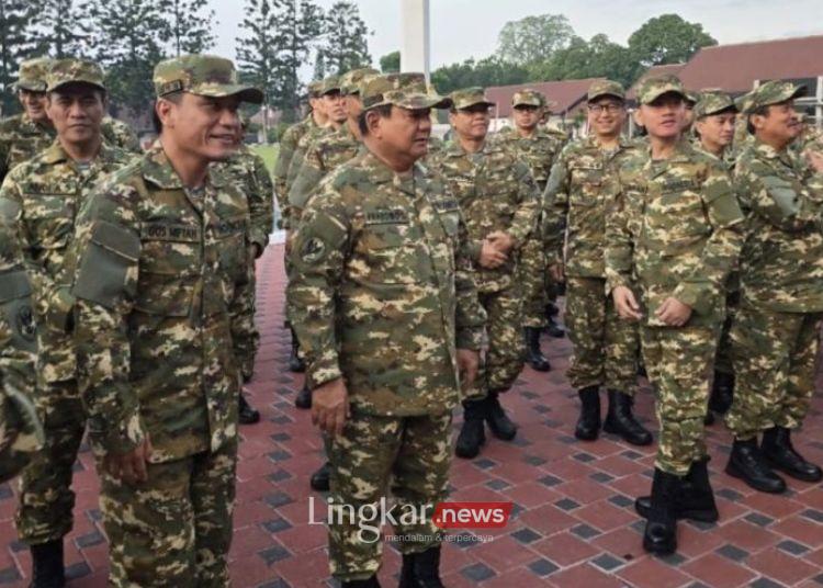 Pembekalan Kabinet Merah Putih, Prabowo Kenang Masa-Masa di Akmil