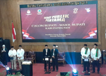 Debat Perdana, 3 Paslon Bupati dan Wakil Bupati Pati Bicara Penanganan TPA Overload