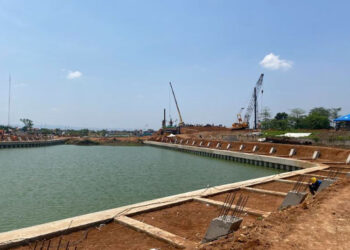Proyek Kolam Retensi untuk Atasi Banjir di Kudus Hampir Rampung, Tinggal Pemasangan Pompa