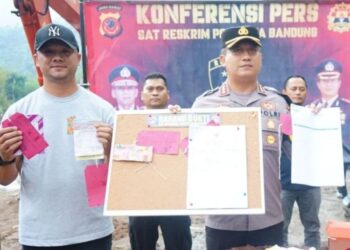 Pengelola Tambang Ilegal di Kawasan Gunung Sungapan Dibekuk