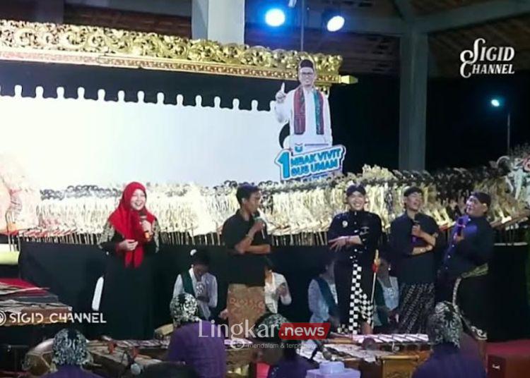 Vivit-Umam Komitmen Wujudkan Program Kebudayaan Jika Menang Pilbup Rembang