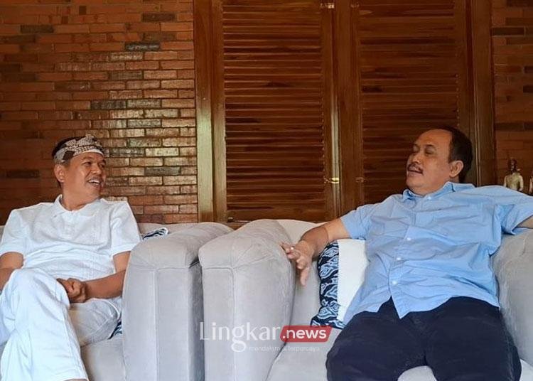 Dedi Mulyadi Disambangi Lawannya di Pilgub Jabar, Bahas Apa?