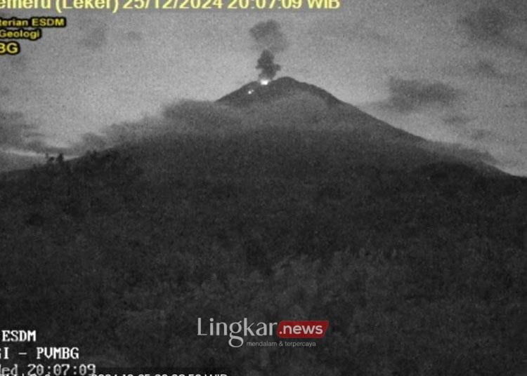 Gunung Semeru Erupsi, Masyarakat Diimbau Perhatikan Tiga Hal Penting