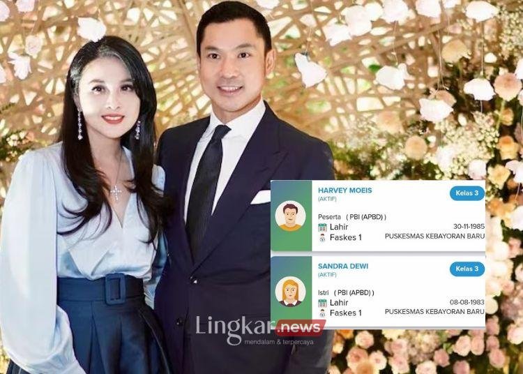 Harvey Moeis dan Sandra Dewi Benar Terdaftar di PBI BPJS Kesehatan