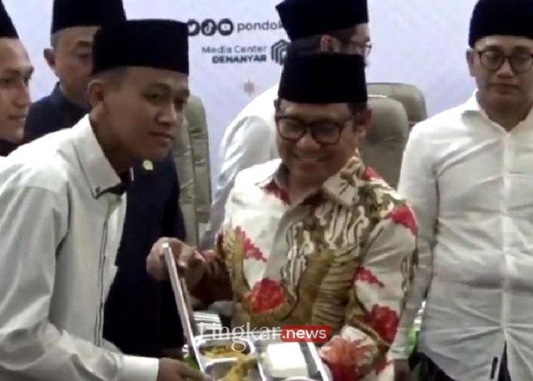 Menteri Muhaimin Pantau Program Makan Gratis di Ponpes Jombang