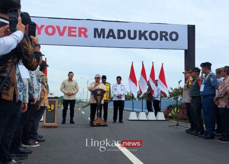 Presiden Prabowo Harapkan Flyover Madukoro Pacu Ekonomi di Jateng