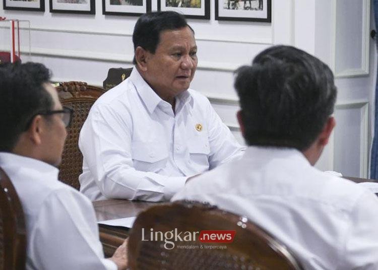 Mendadak Prabowo Panggil Sejumlah Menteri untuk Ratas Ketahanan Pangan