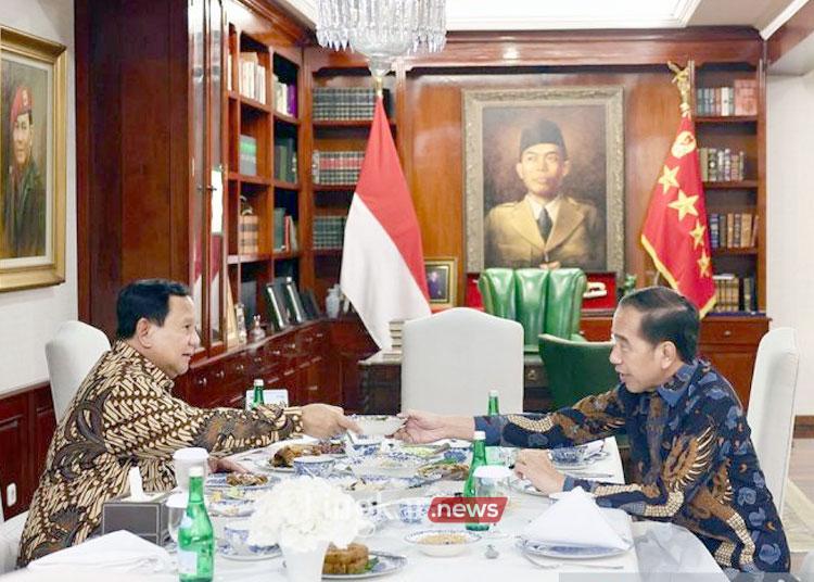 Santer Isu Jokowi Gabung Gerindra, Prabowo : Kita Selalu Terbuka