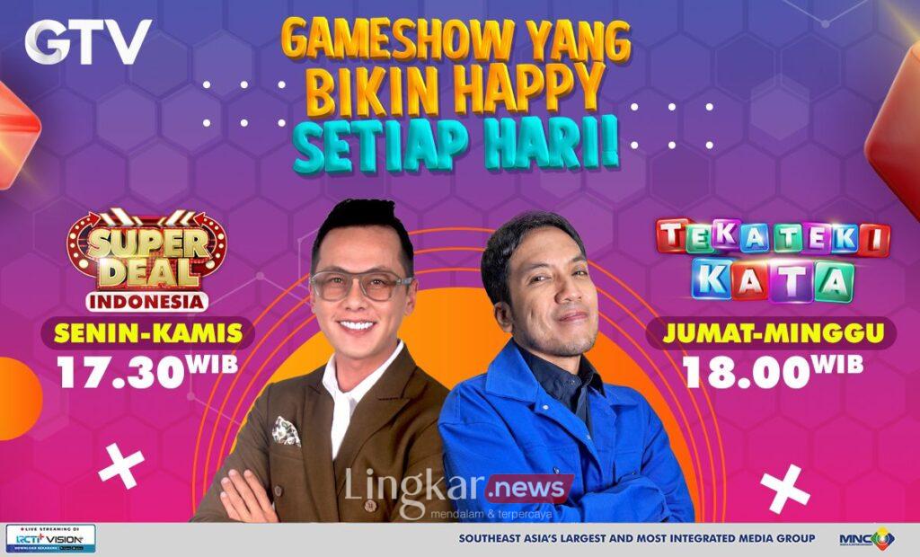 Bareng Andhika Pratama dan Desta, 2 Game Show Unggulan GTV Siap Ajak Kamu Happy Tiap Hari