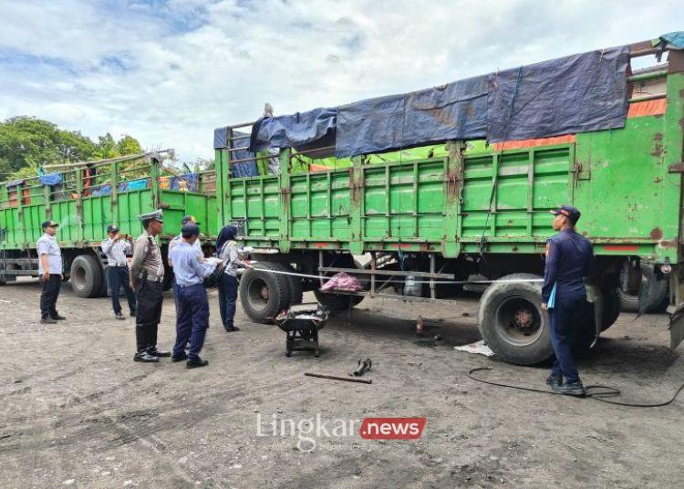 Sidak Perusahaan Otobus di Kediri, Sejumlah Bus Ditemukan Tak Layak Jalan