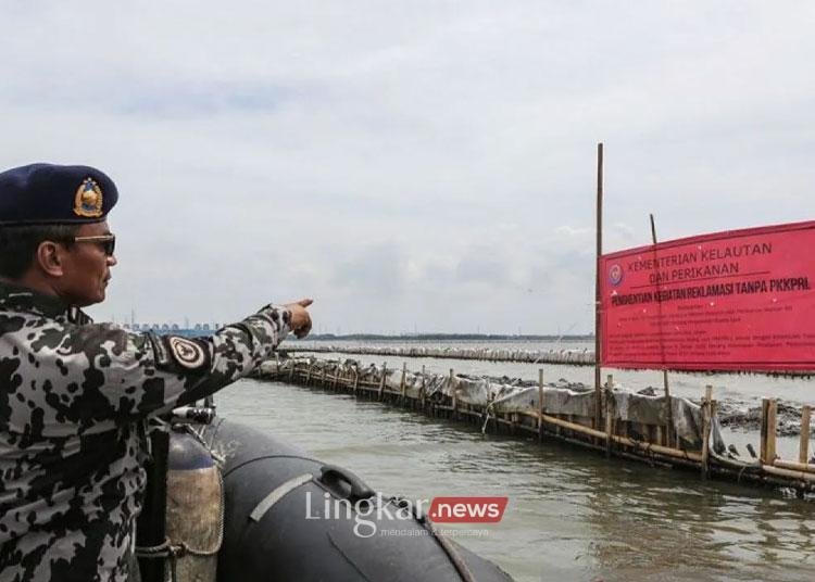 Pagar Laut di Bekasi Akhirnya Disegel KKP