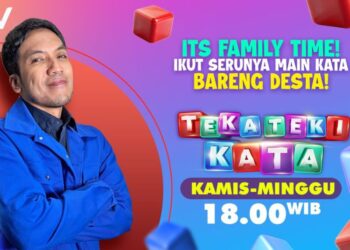 Tiap Episode Banyak Game Baru, Teka Teki Kata GTV Siap Temani Waktu Family Time Kamu