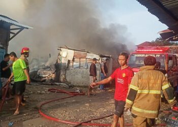 Kebakaran Pasar Cepu Blora Diduga Dipicu Korsleting