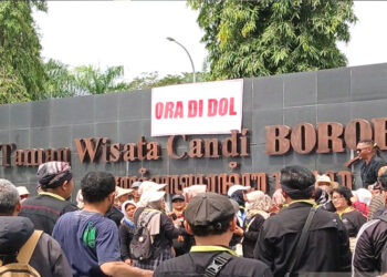 Forum Masyarakat Borobudur Bangkit Gelar Aksi, Sampaikan 7 Tuntutan