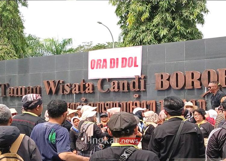 Forum Masyarakat Borobudur Bangkit Gelar Aksi, Sampaikan 7 Tuntutan