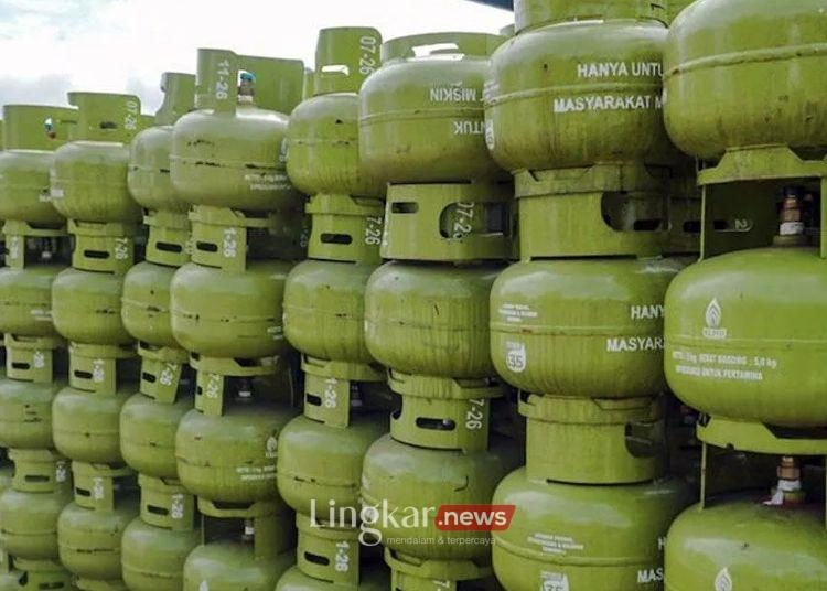 ILUSTRASI: Pasokan LPG 3 kg. (Antara/Lingkar.news)