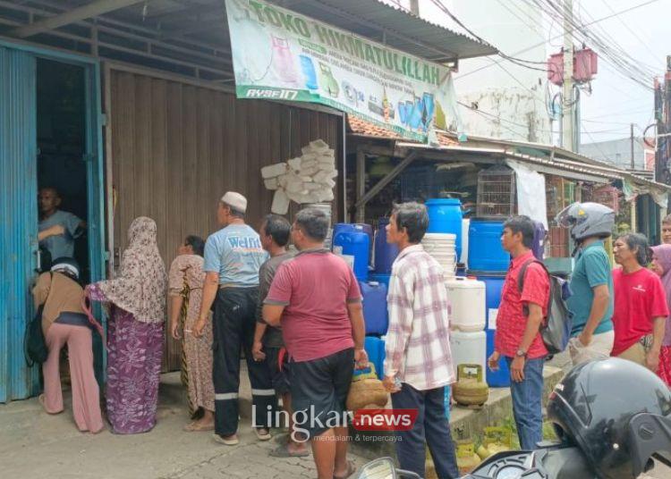 Stok LPG 3 Kg di Lopang Serang Ludes dalam Sejam Imbas Aturan Distribusi