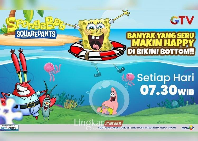 Hari-Hari Penuh Tawa, Ada SpongeBob SquarePants Banyak yang Seru Cuma di GTV!