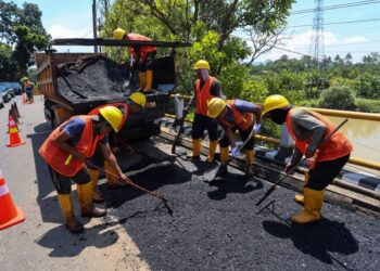Jelang Mudik Lebaran, 23 Titik Penambalan Jalan Provinsi Jateng Dievaluasi