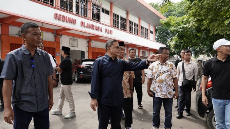 Dijatah Rp 6 M, Gor Pesantenan Pati Akan Direhabilitasi Berstandar Internasional 1 Bupati Pati Sudewo tinjau Gor Pesantenan Pati