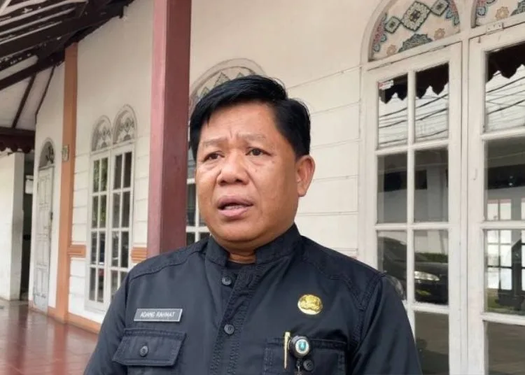 Kepala Dinas Koperasi UMKM Perindustrian dan Perdagangan (Diskoumperindag), Kabupaten Serang, Adang Rahmat. (Antara/Lingkar.news)