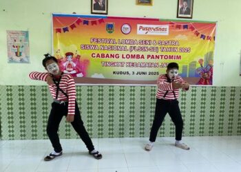 Puluhan Sekolah Ikuti Seleksi FLS3N Tingkat Kecamatan Jati Kudus