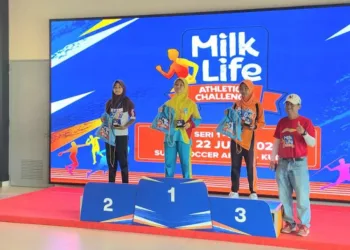 SD Muhammadiyah Birrul Walidain Boyong 4 Trofi MilkLife Athletics Challenge 2025