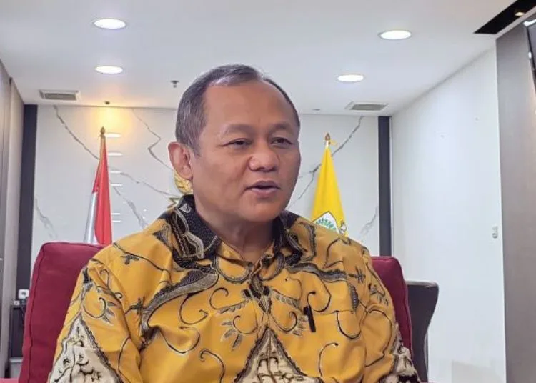 Sekretaris Jenderal DPP Partai Golkar Muhammad Sarmuji di Kompleks Parlemen, Senayan, Jakarta, Senin, 16 Juni 2025. (Antara/Lingkar.news)
