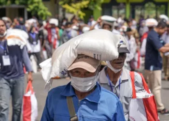 Jayapura Terima 175,36 Ton Bantuan Beras untuk 8.768 KPM