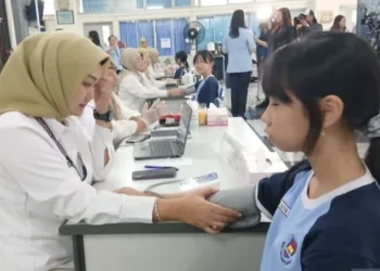 CKG di Tangerang, 269 Siswa Skrining Tensi Darah hingga Kebugaran Tubuh