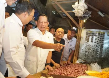 Sidak ke Serang, Mendagri Pastikan Beras SPHP Tepat Sasaran